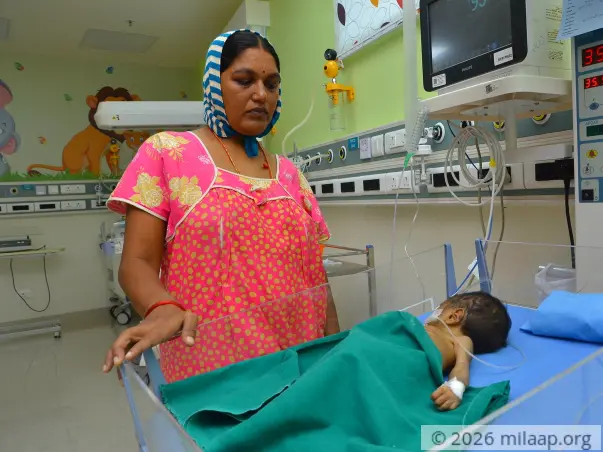 Baby of vijaya needs your help for his treatment