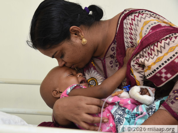 Baby Makamathi needs your help to undergo treatment