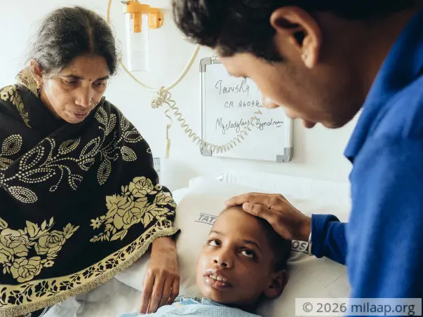 Widowed Mother Struggles To Save Son From Brain Haemorrhage