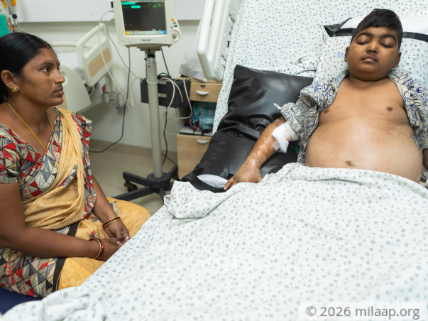 K Gopi Chand needs your help to undergo his treatment