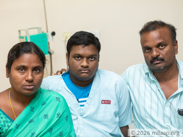 Help Rajesh to undergo his treatment