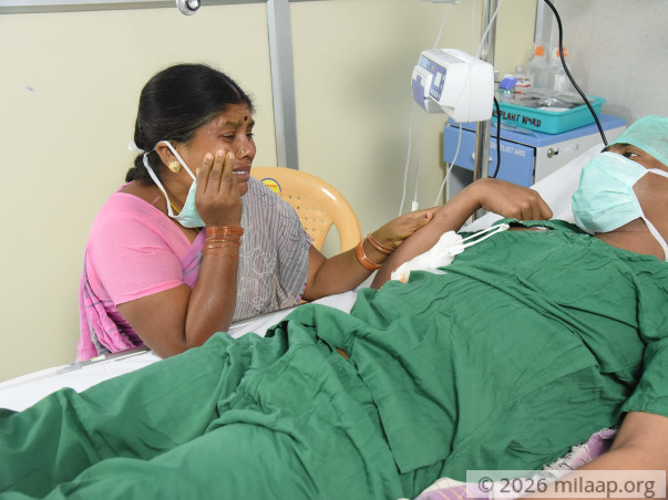 Parthiban needs your help to fight disease