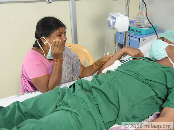 Parthiban needs your help to fight disease