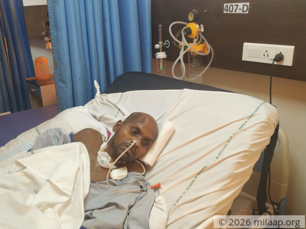 Daily Wager Severely Injured In Road Accident Needs Urgent Surgery