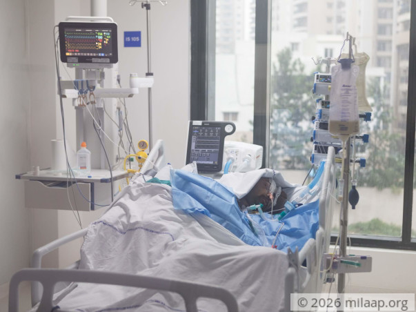 help my friend recover from serious accident...............