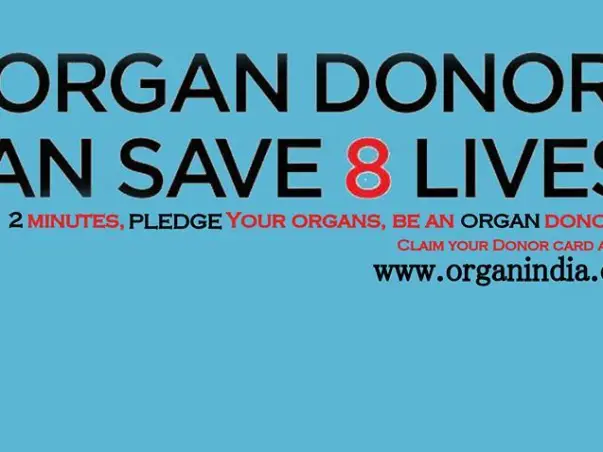 Fundraising to help us save lives. Help ORGAN India spread awareness on organ donation