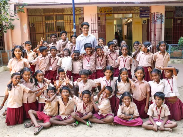 Gurucharan's fundraiser to bring technology to the classroom