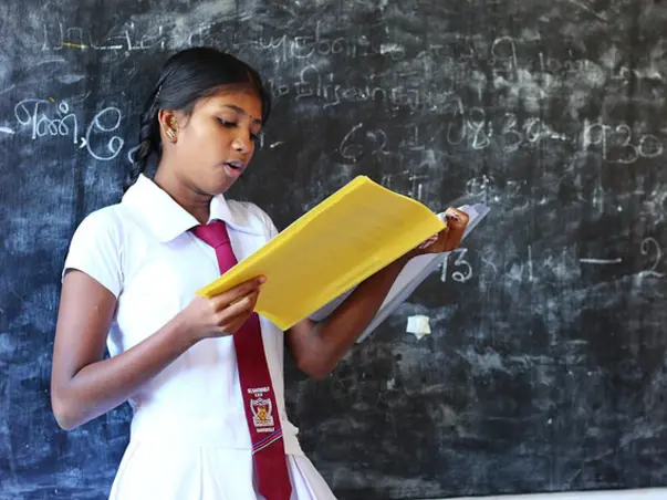 I am fundraising to teach class 10 students to converse in English