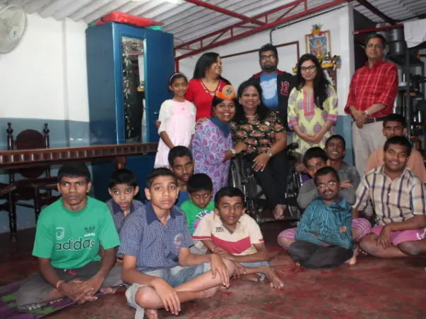 Fundraising to help physically disabled children in Bangalore.