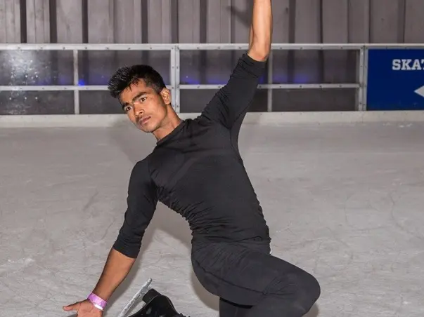 Support Ice Skating Champion Rajkumar
