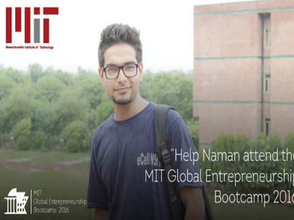 Help a Student Entrepreneur to reach MIT