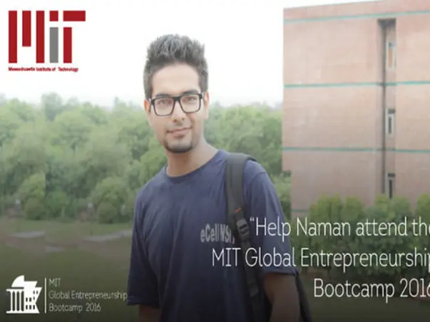 Help a Student Entrepreneur to reach MIT