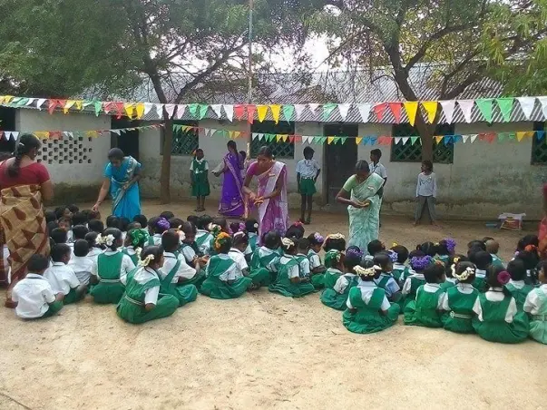 support basic education for poor children in village school