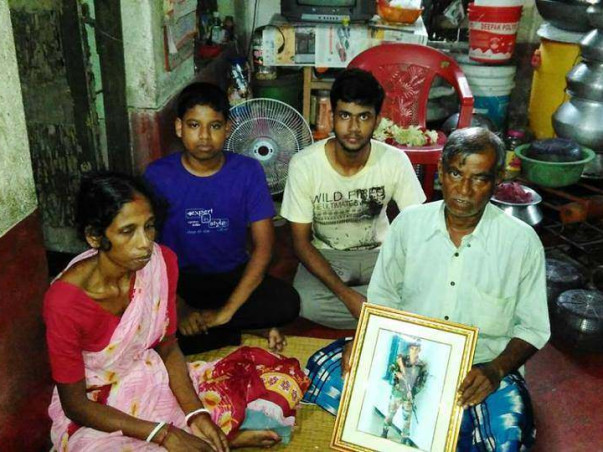 Support Family Of Uri Attack Martyr Gangadhar Dalui