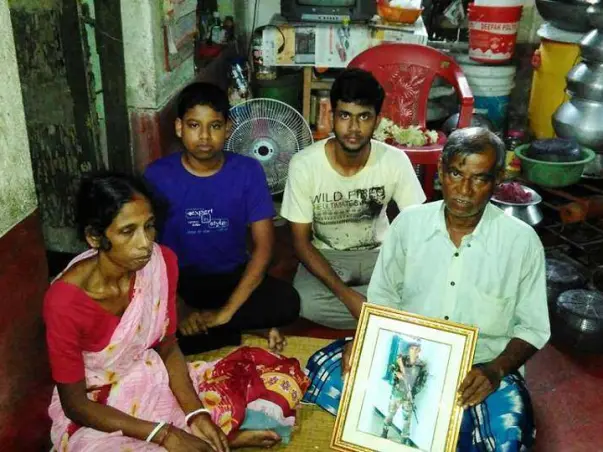 Support Family Of Uri Attack Martyr Gangadhar Dalui