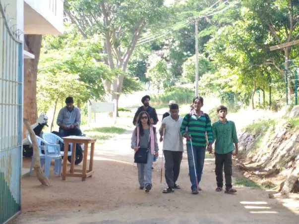 Help me take Visually Impaired and Hearing Impaired for Trekking