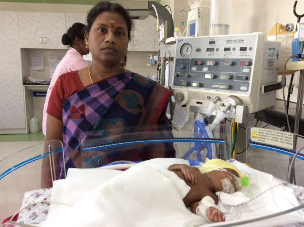 Help Sarala's twins overcome neonatal complications