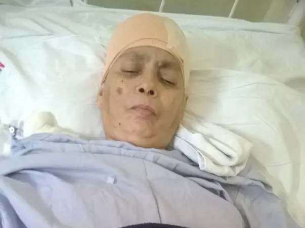 Help Saeeda recover from brain tumour