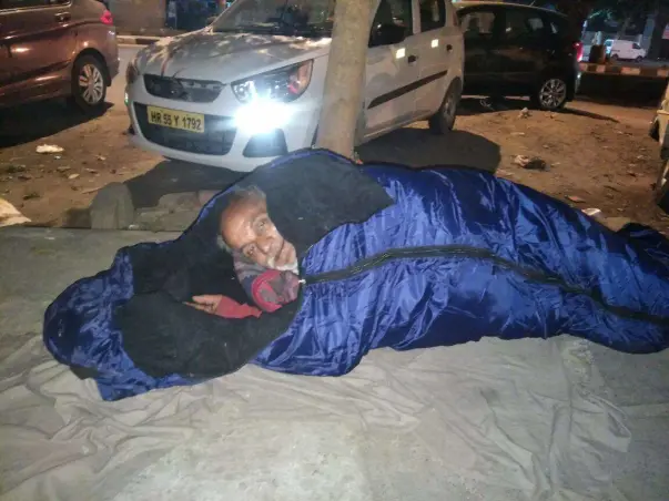 Your Support Can Warm Up Delhi. Contribute To 'Project Sleep Well'.