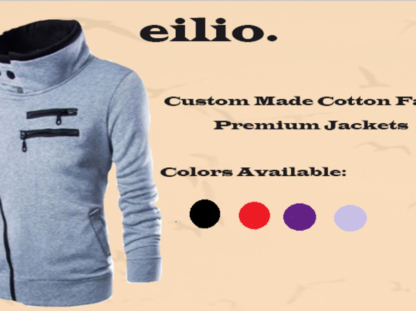 Premium Made Cotton Fabric Jackets - Eilio