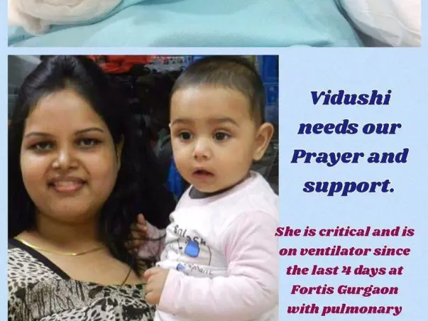 Help Vidushi survive and raise her 4 year old daughter....