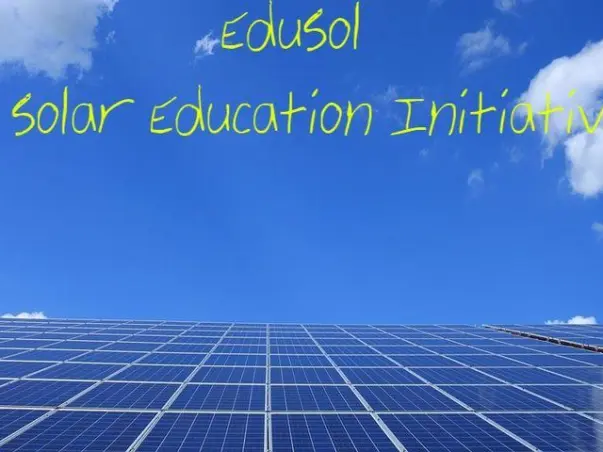 Help Me Promote Solar Education Through Project EduSol!