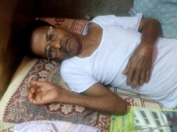 Help Dattaram, who is bedridden for 11 months, get back on his feet