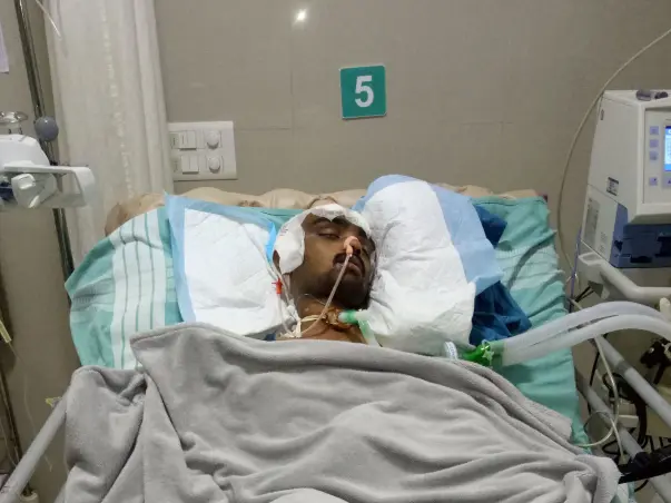 Help yathish recover brain hemorrhage.