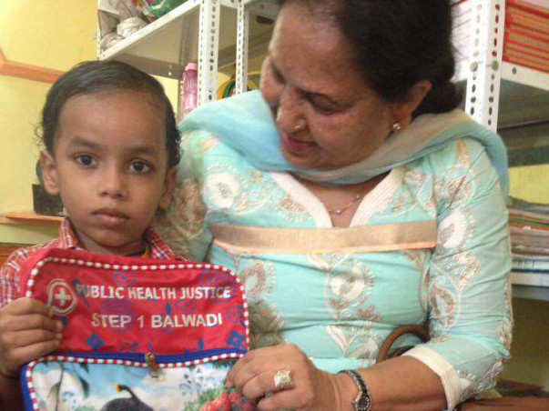 Sponsor a "Back to School" Bag for Step 1 Balwadi Students