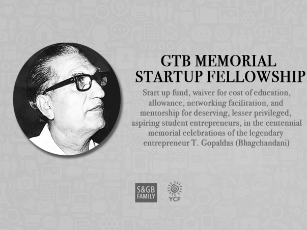 Contribute to the GTB Memorial Startup Fellowship