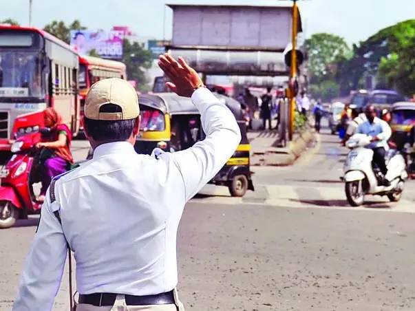 Pune Traffic Police Station Beautification