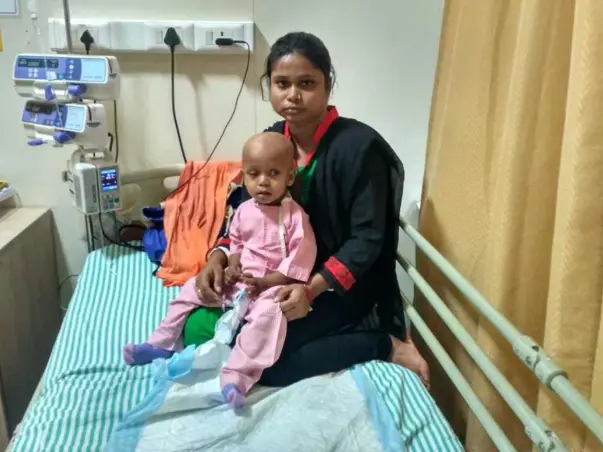 Help 1-year-old Ansh battle eye cancer