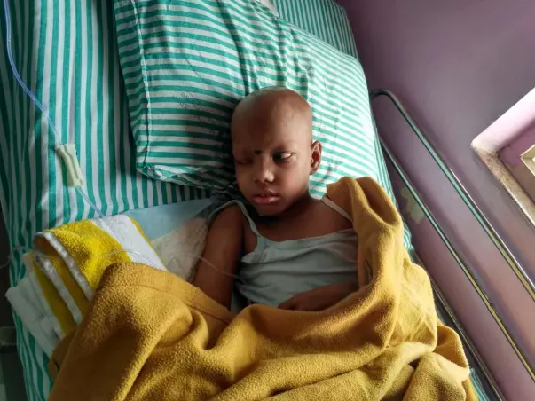 Help 7-year-old Aieline fight a cancerous brain tumor