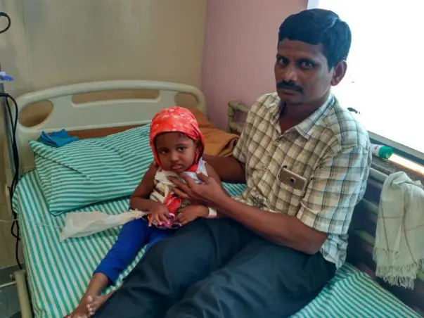 Help 3-year-old Sanvi fight blood cancer