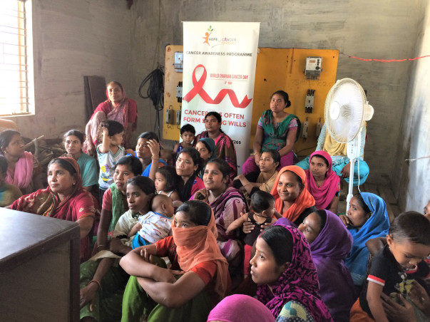 Help for-Cancer Awareness-Program At Govt School And Rural Areas