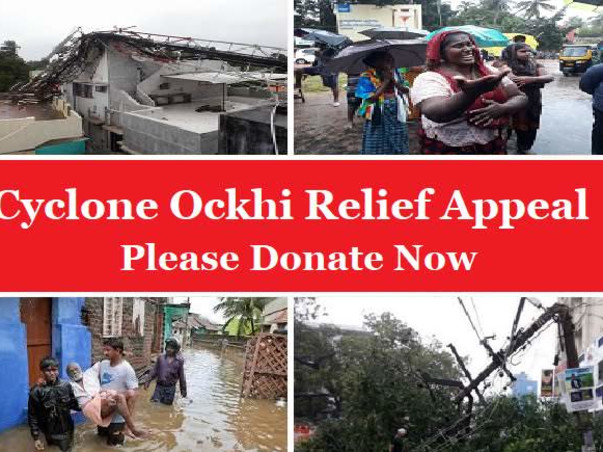 #CycloneOckhi Relief Appeal - Kanyakumari