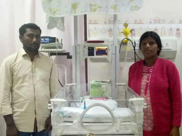 Help Shobha's baby who was born premature and is now in the ICU