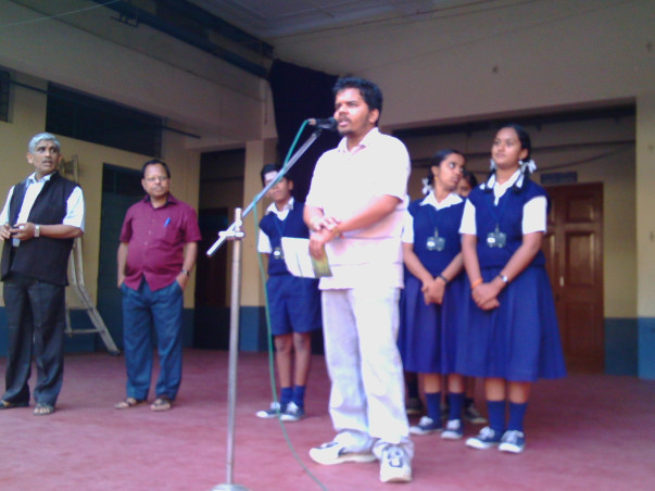 Prasanna karthik - Educating the Youths