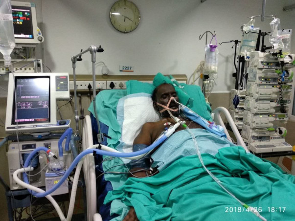 Help us fund Anandkumar's treatment for a critical illness