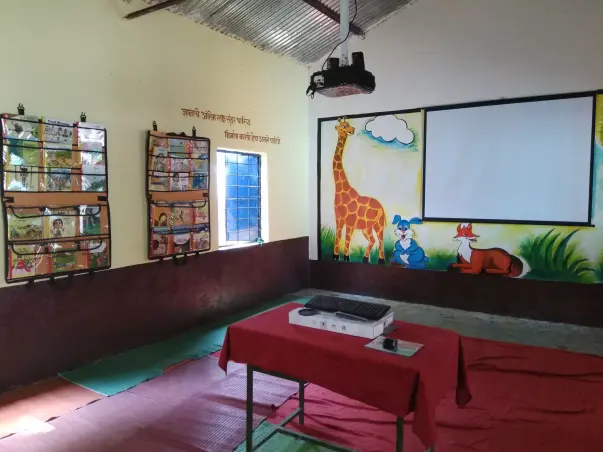 Support  to set up Digital Class & Library in Rural Gov. schools