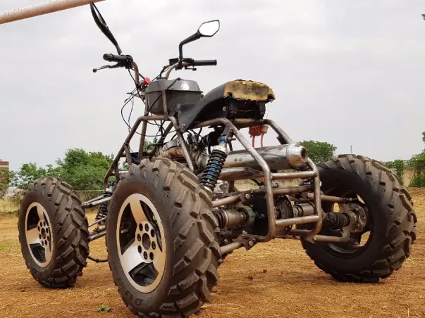 Help TEAM MECHAHOLICS build an ATV QUAD to conquer the rough terrains