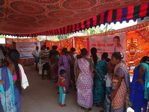 Medical camp for Kerala flood victims