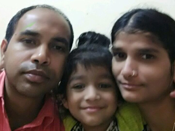 Fighting for life - mother of  a newborn -
Mrs Farhana