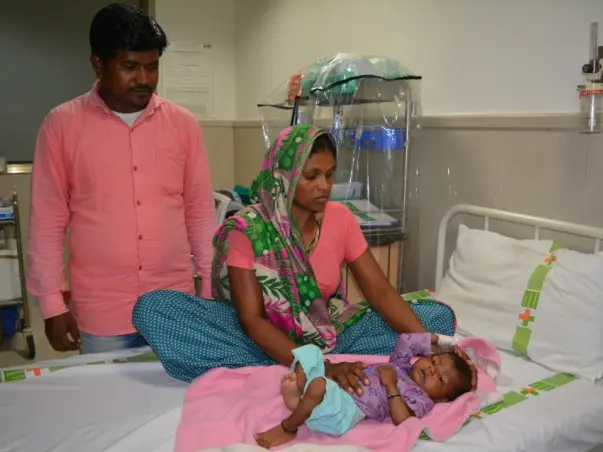 Help A Labourer's 8 Month Old Son Survive With An Open Heart Surgery