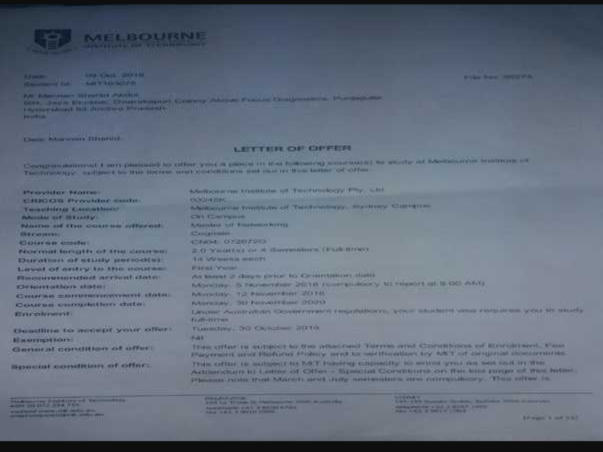 Help Me Study In Melbourne Institute of Technology