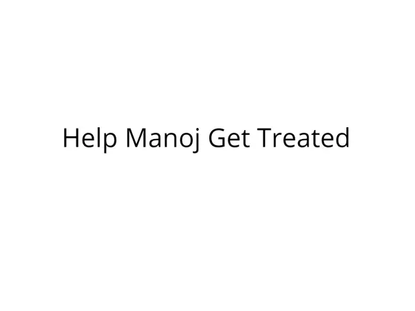 Please Help My Son Get Treated