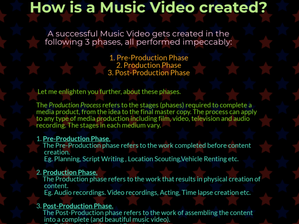 Please help a College Student create an awesome Hindi Music Video!