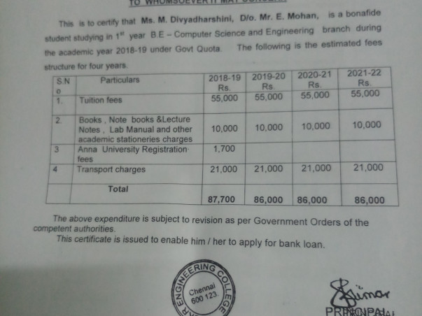 Help Divyadharshini To Complete Her Education