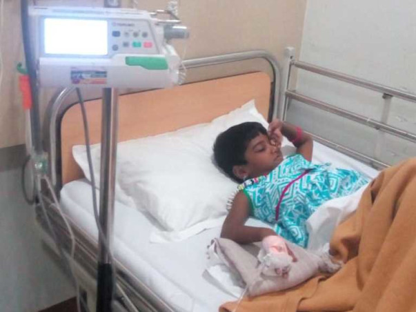 Please help 5 Year old Vidyavikasini to Recover from Thalassemia Major