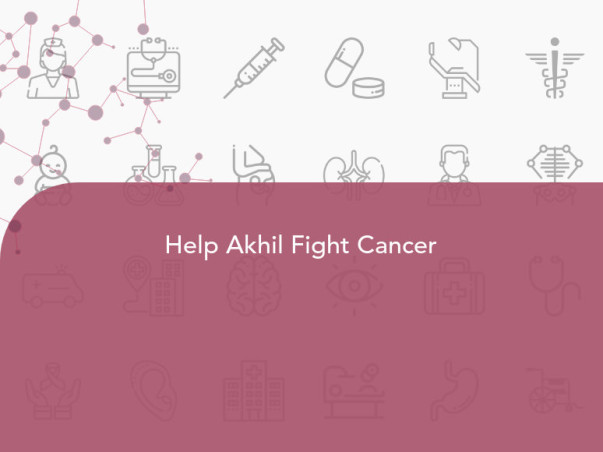 Help Akhil Fight Cancer